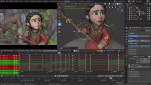 3D animation technique, one of the most popular and widely used animation techniques.