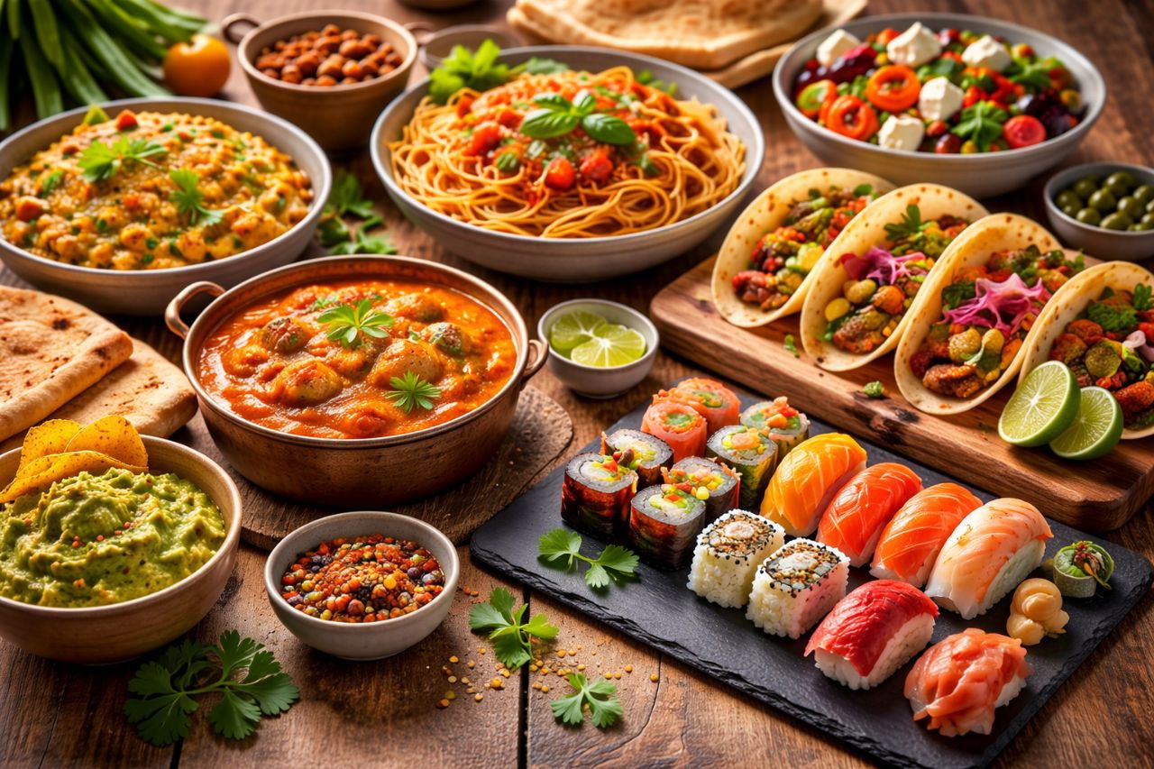 المطبخ الهجين وولادة نكهات جديدة