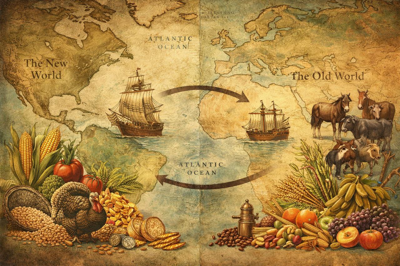 التبادل الكولومبي وإعادة رسم خريطة المذاق
